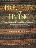 Precepts For Living 2019-2020 Pers Study