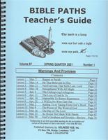 Bible Paths - Adult and Y.P. 2021 - Spring - Teacher