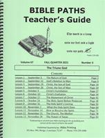 Bible Paths  Adult and Y.P. 2021  Fall  Teacher