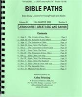 Bible Paths Fall 2023 For Adult, Large Print